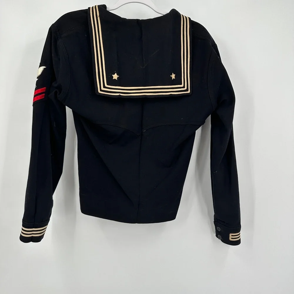 US Navy Mens Dress Blue Jumper Atomic Technician Petty Officer Second Class